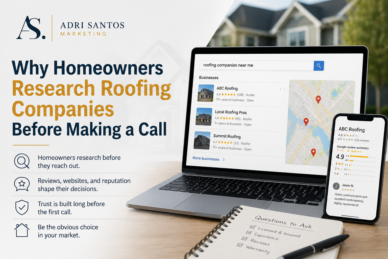 Why homeowners research roofing companies